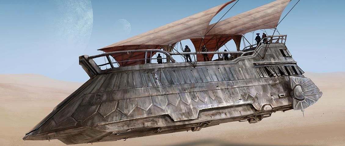 Sail Barge of the Gangster Glulgorg